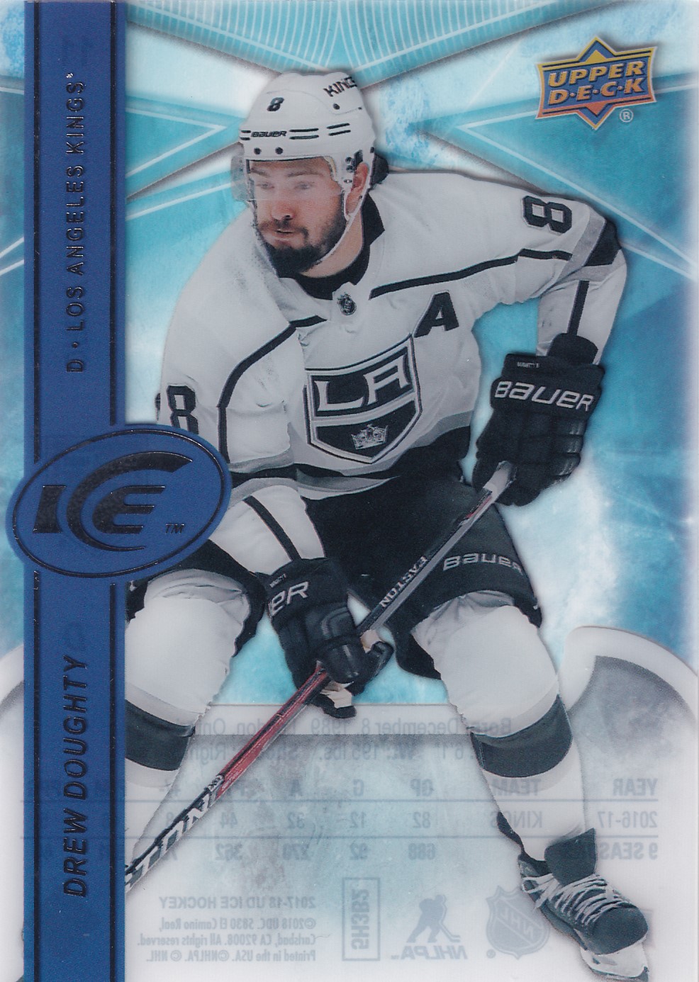 Drew Doughty - 2017/18 UD Ice Hockey - #11