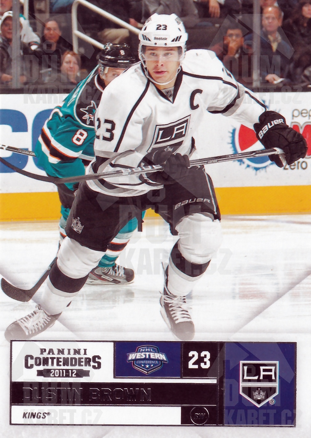 Dustin Brown - 2011/12 Panini Contenders - #23