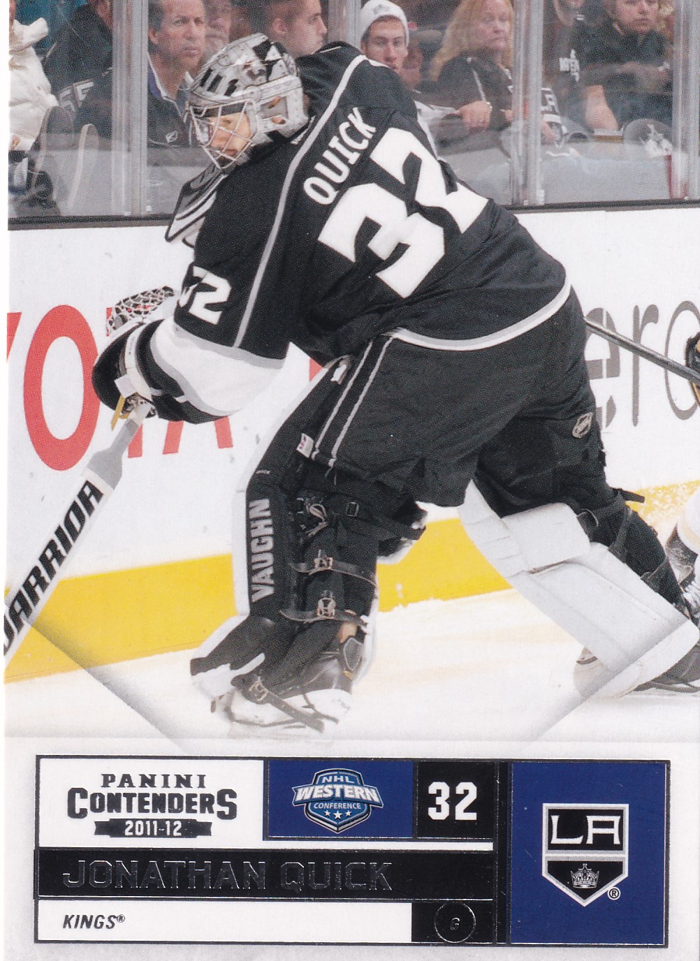 Jonathan Quick - 2011/12 Panini Contenders - #45