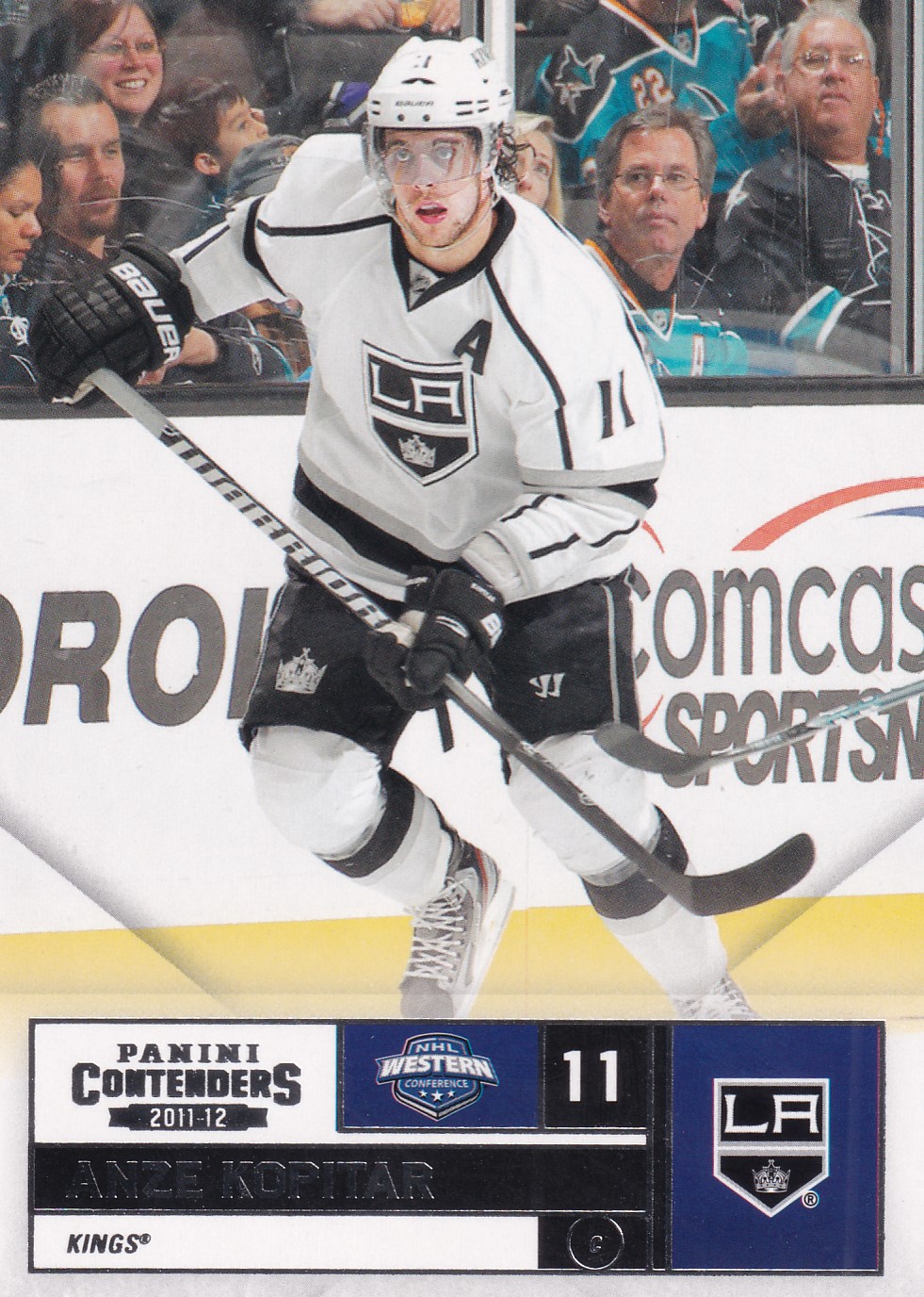 Anze Kopitar - 2011/12 Panini Contenders - #54