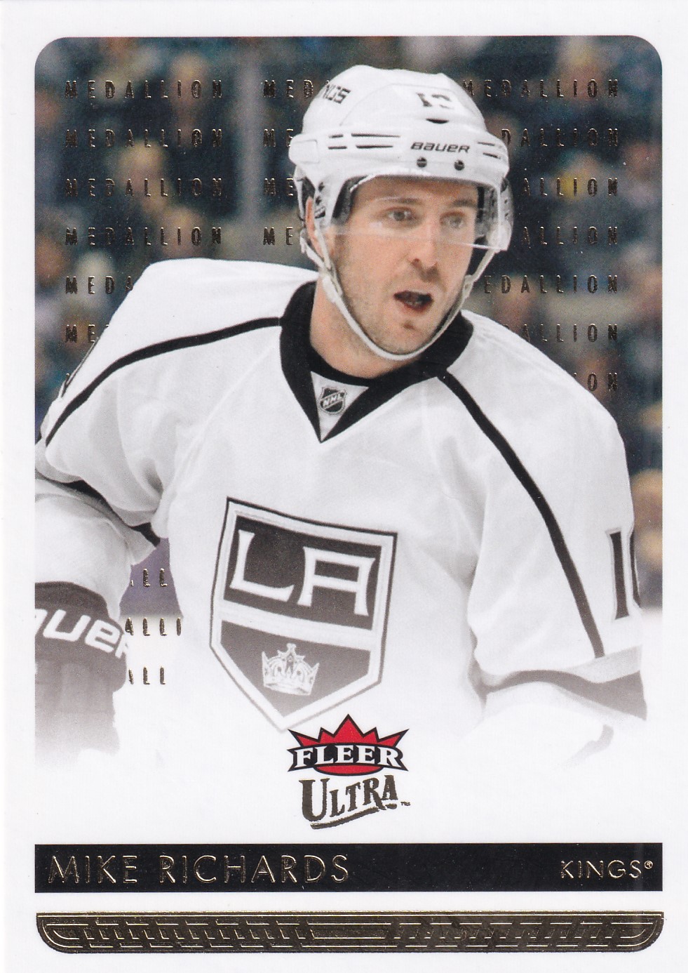 Mike Richards - 2014/15 Fleer Ultra Hockey - Gold Medallion - #80