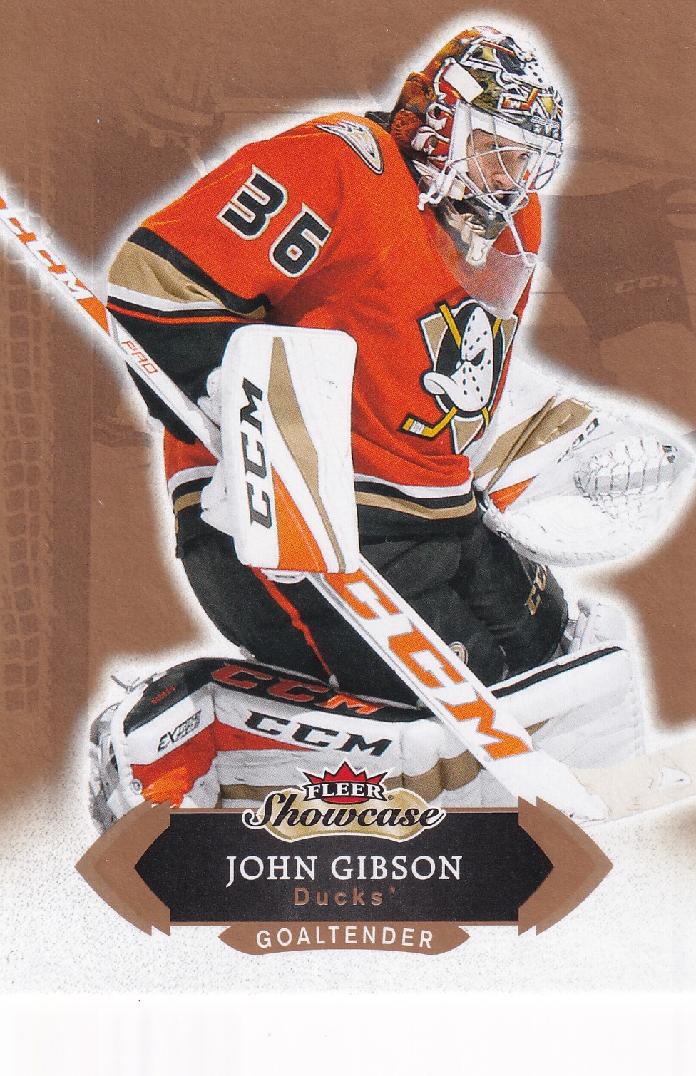 John Gibson - 2016/17 Fleer Showcase Hockey - #45