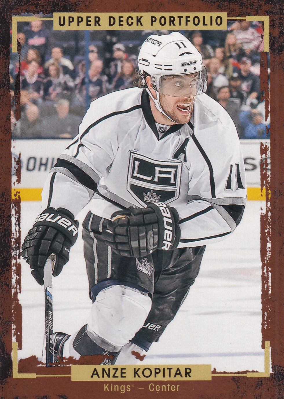 Anze Kopitar - 2015/16 UD Portfolio Hockey - #66