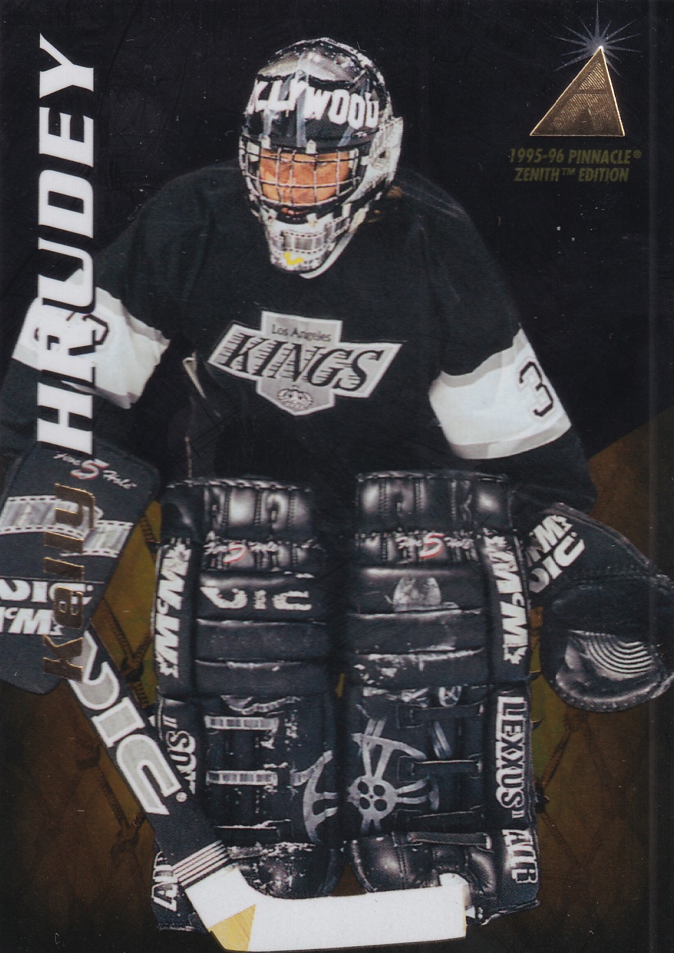 Kelly Hrudey - 1995/96 Pinnacle Zenith - #55