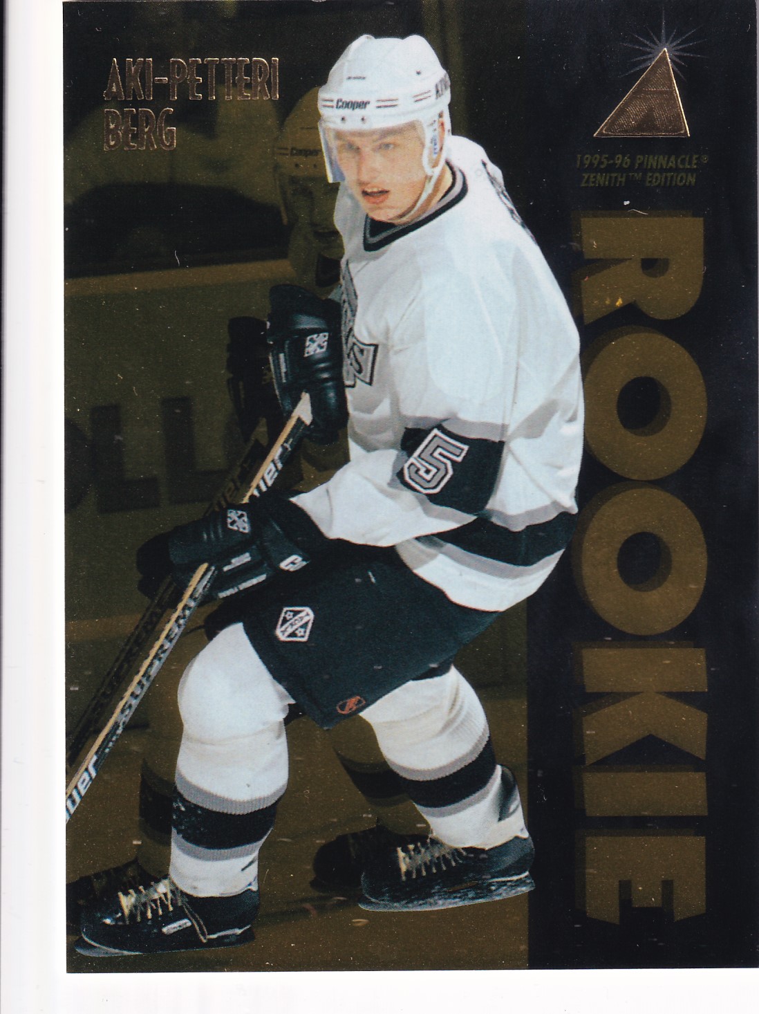 Aki-Petteri Berg - 1995/96 Pinnacle Zenith - RC - #146