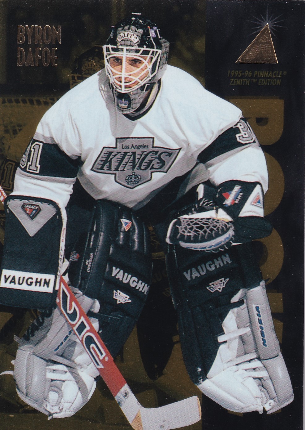 Byron Dafoe - 1995/96 Pinnacle Zenith - RC - #133