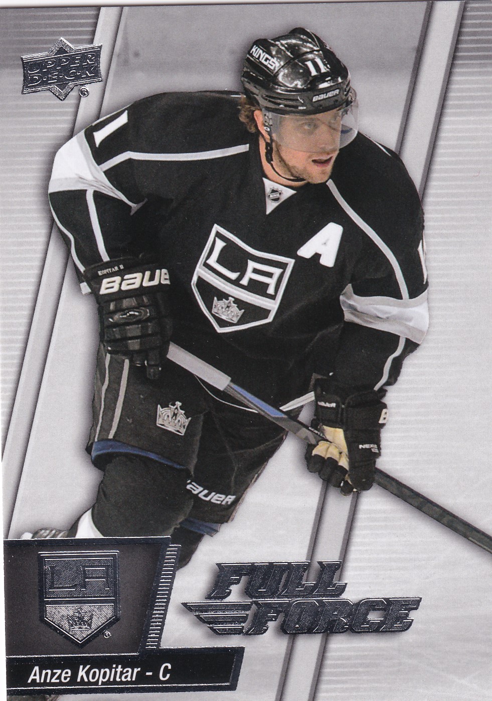 Anze Kopitar - 2015/16 UD Full Force Hockey - #87