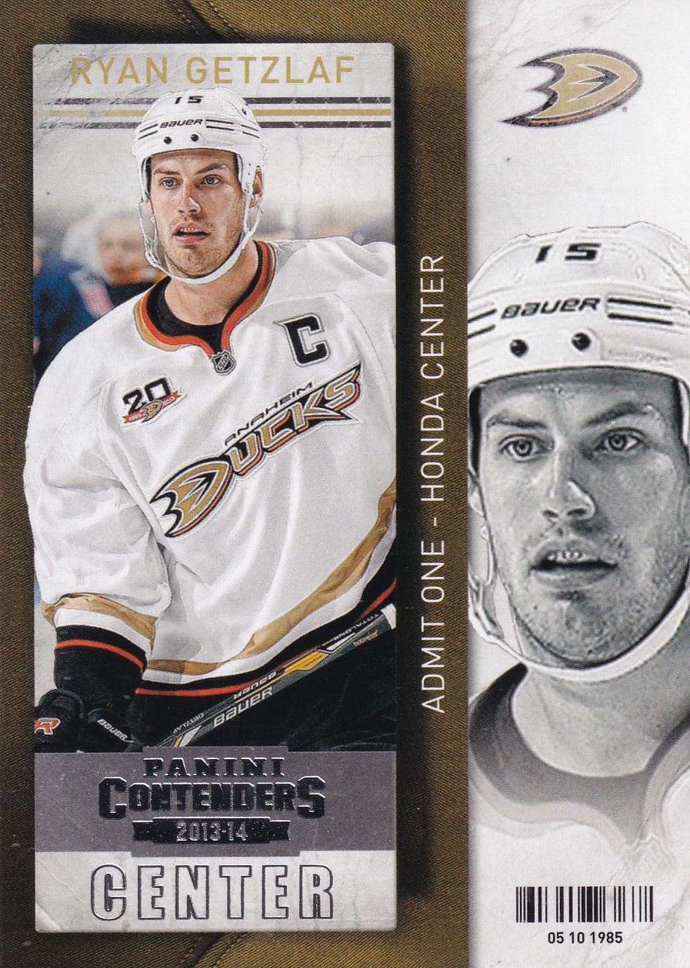 Ryan Getzlaf - 2013/14 Panini Contenders - #13