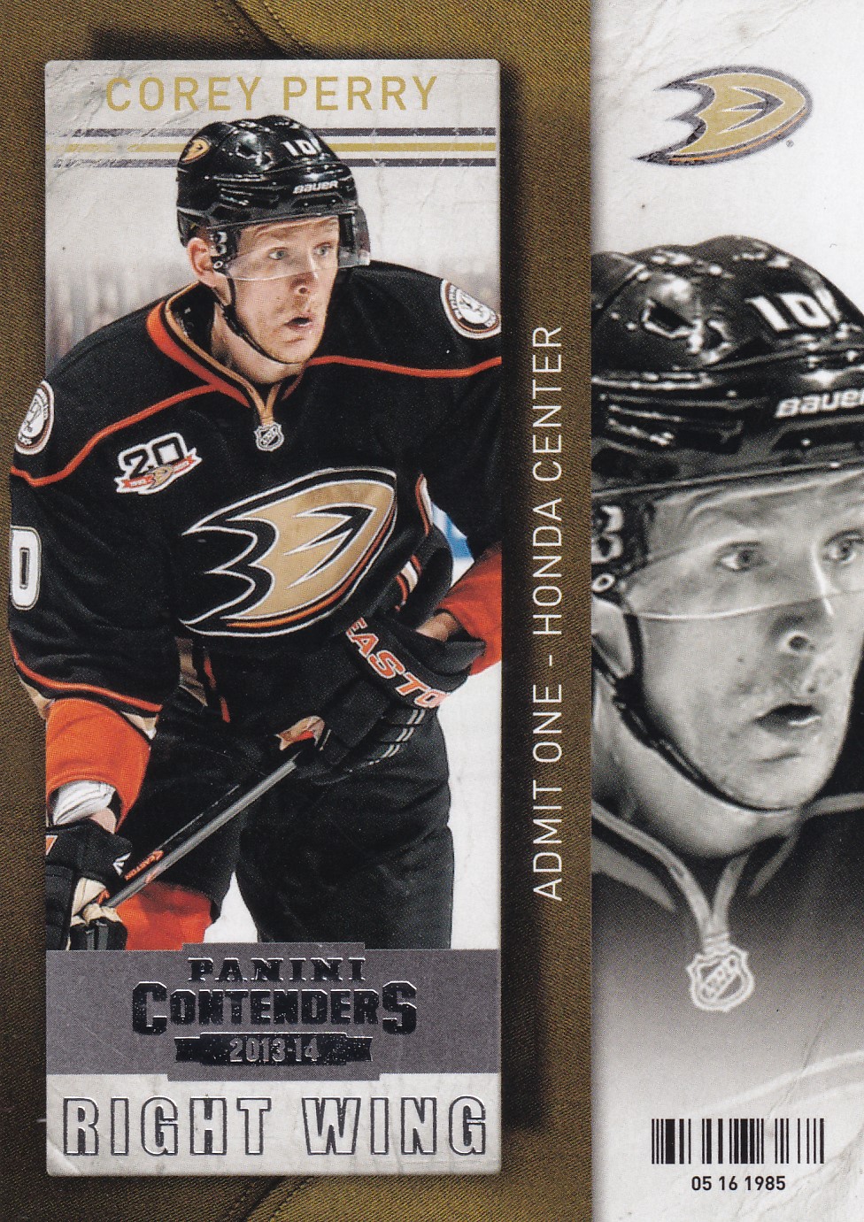 Corey Perry - 2013/14 Panini Contenders - #15