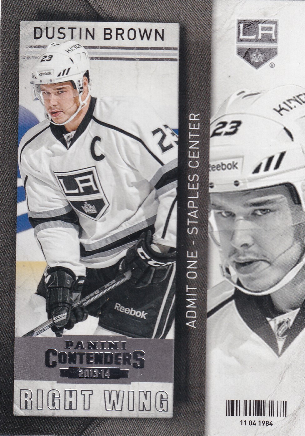 Dustin Brown - 2013/14 Panini Contenders - #25