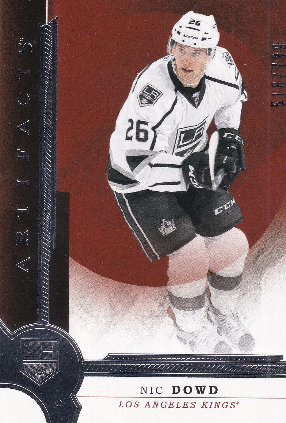 Nic Dowd - 2016/17 Artifacts Hockey - Red. /799 - #RED194