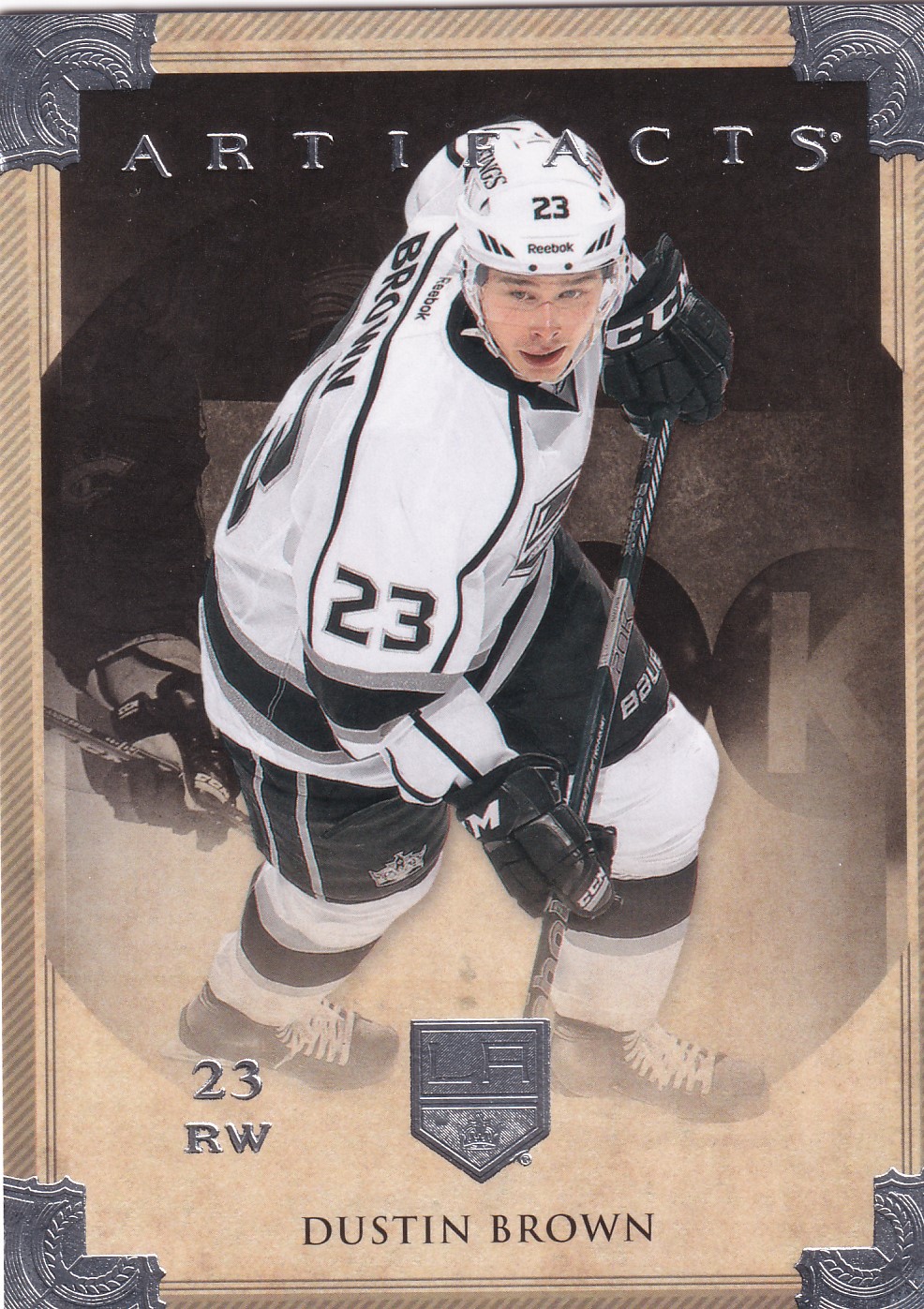 Dustin Brown - 2013/14 Artifacts Hockey - #25