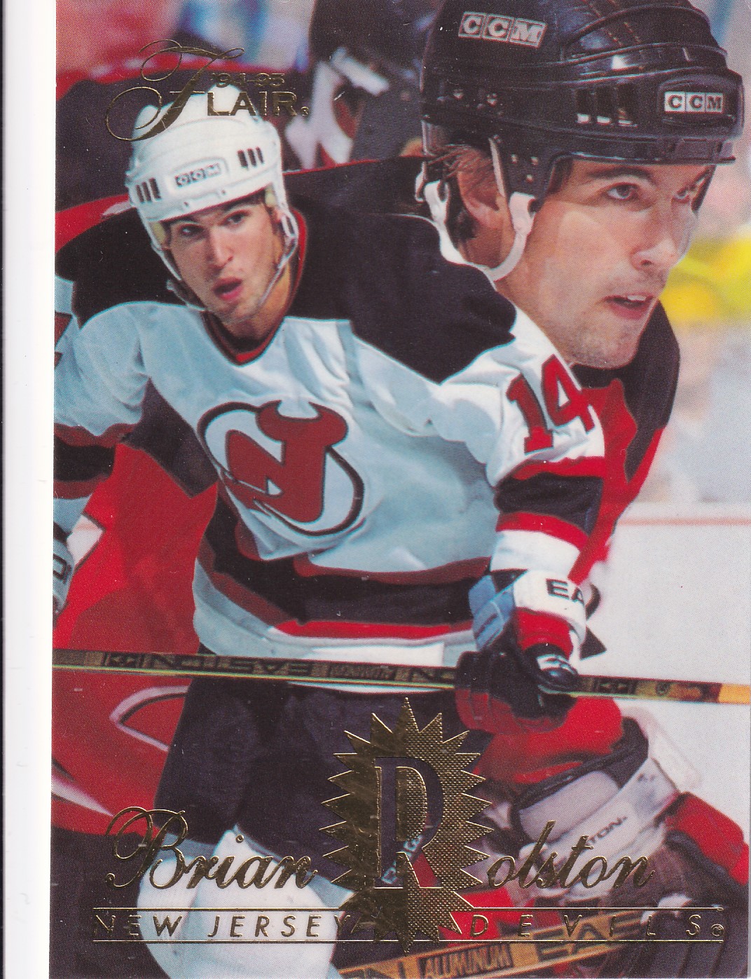 Brian Rolston - 1994/95 Flair Hockey - #98