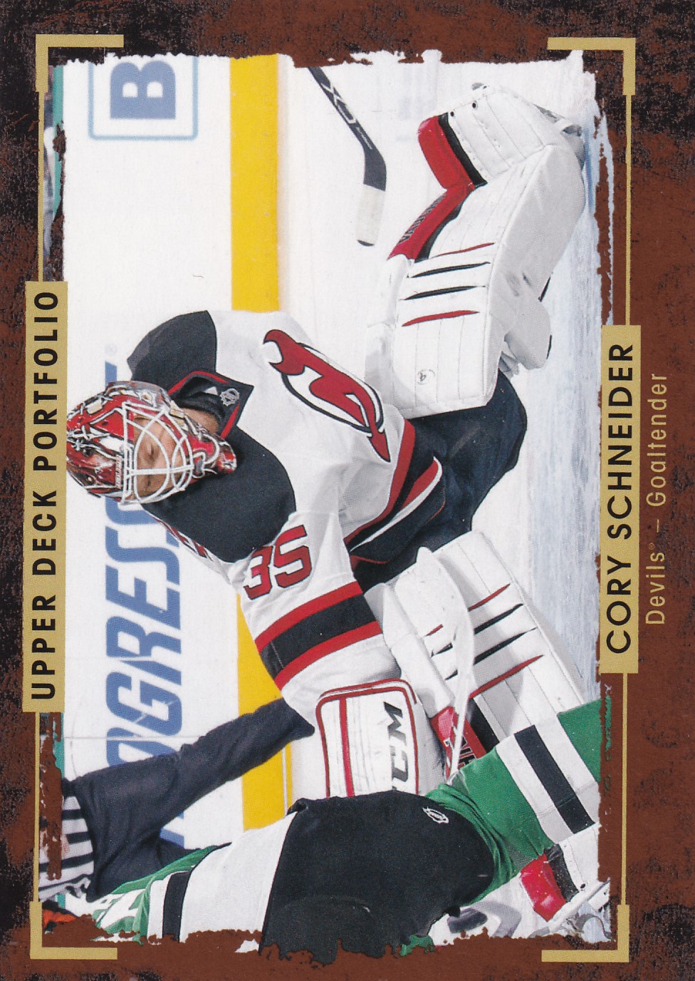 Cory Schneider - 2015/16 UD Portfolio Hockey - #73