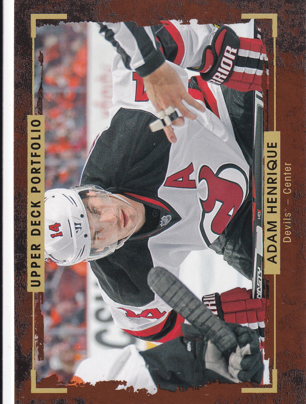 Adam Henrique - 2015/16 UD Portfolio Hockey - #132