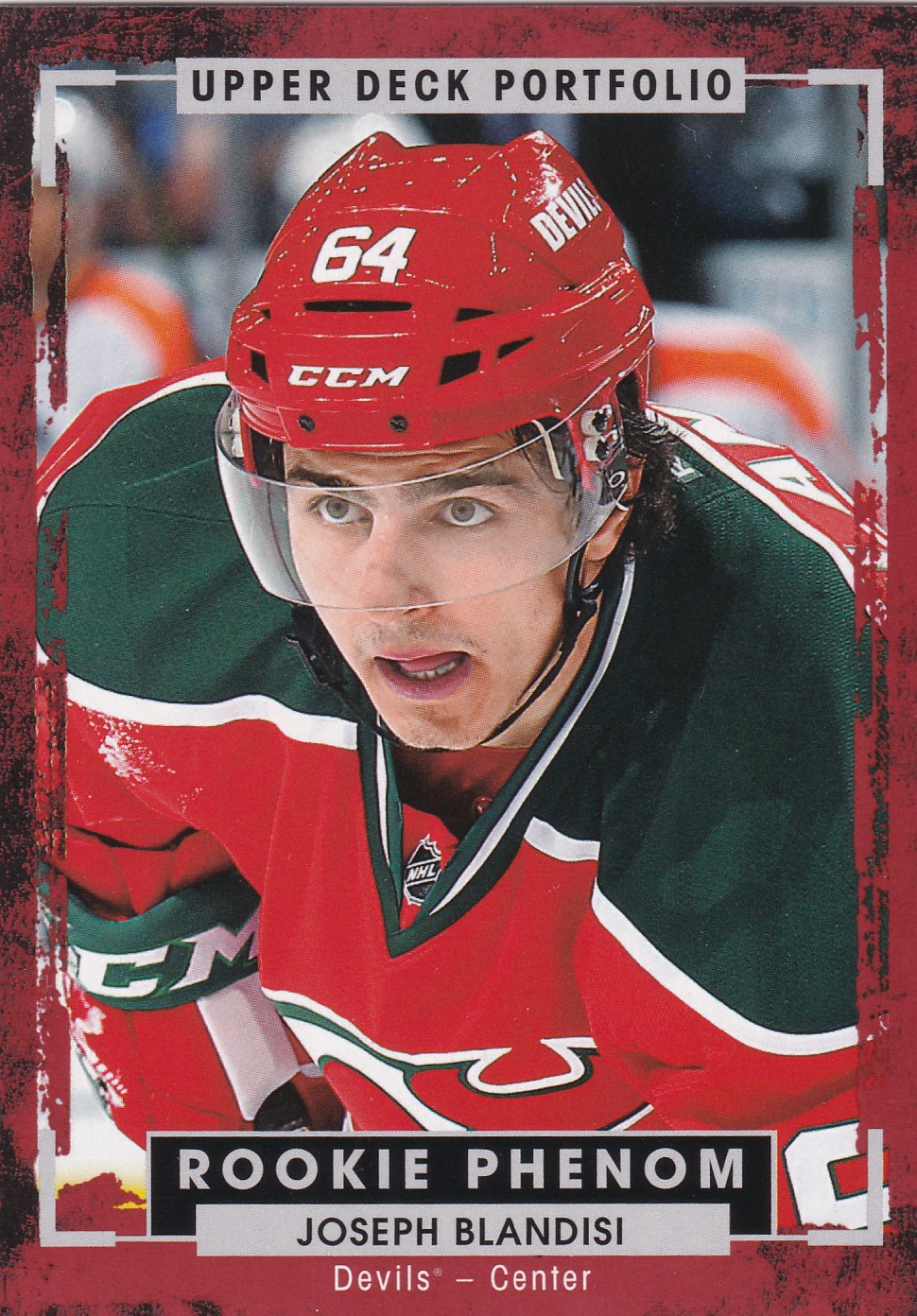 Joseph Blandisi - 2015/16 UD Portfolio Hockey - Rookie Phenom - #218