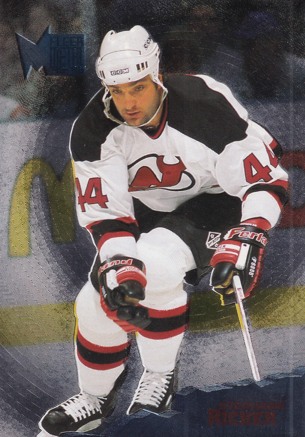 Stephane Richer - 1995/96 Fleer Metal - #86