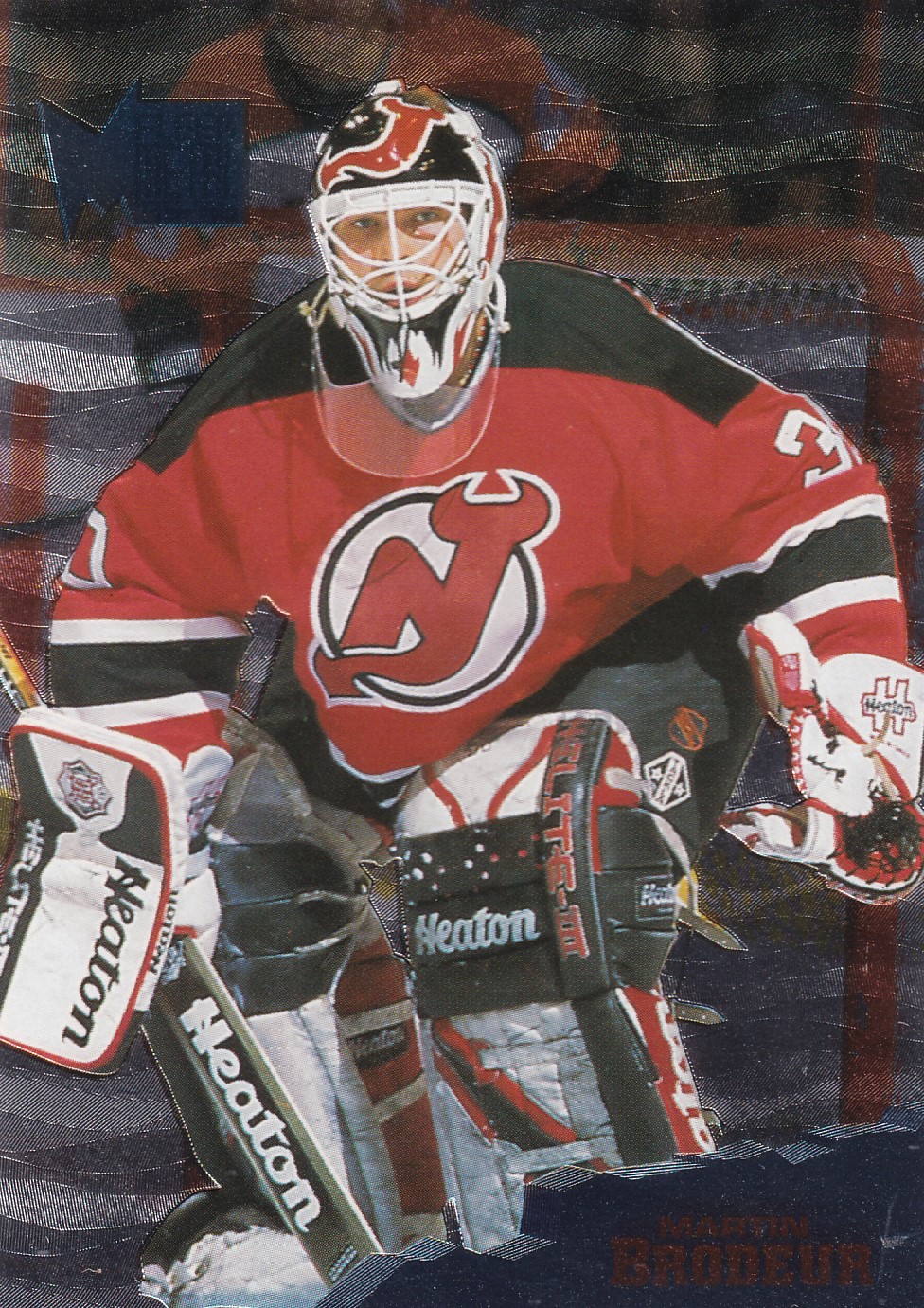 Martin Brodeur - 1995/96 Fleer Metal - #81