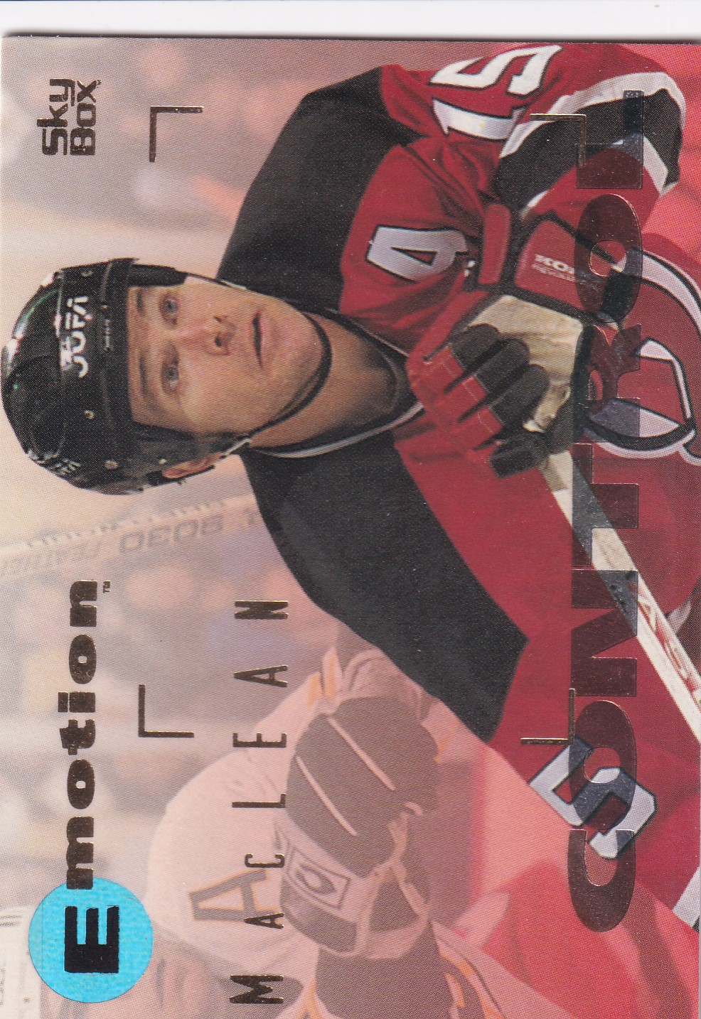 John MacLean - 1995/96 SkyBox Emotion - #98