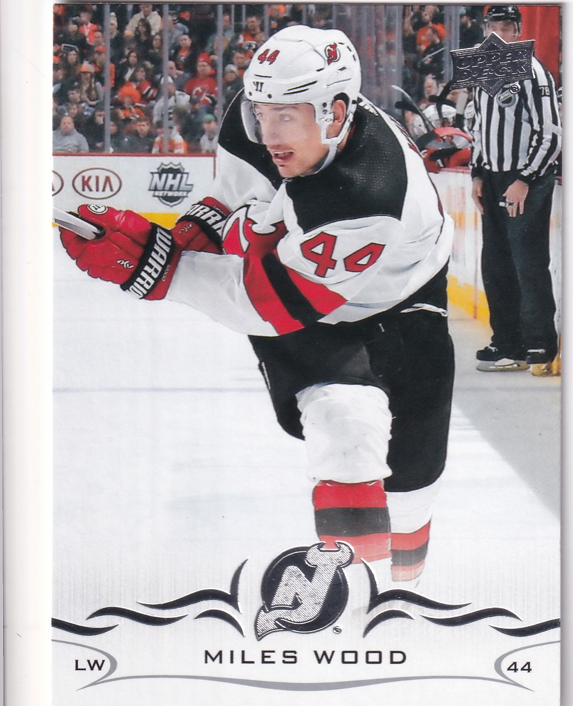 Miles Wood - 2018/19 UD Series I. Hockey - #111