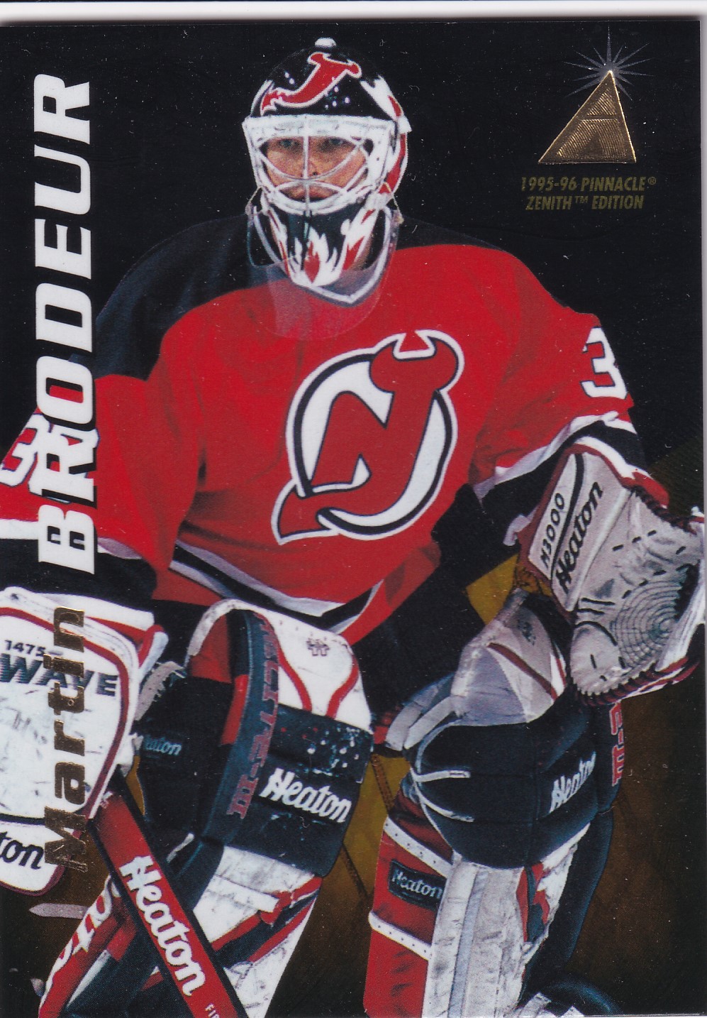Martin Brodeur - 1995/96 Pinnacle Zenith - #12