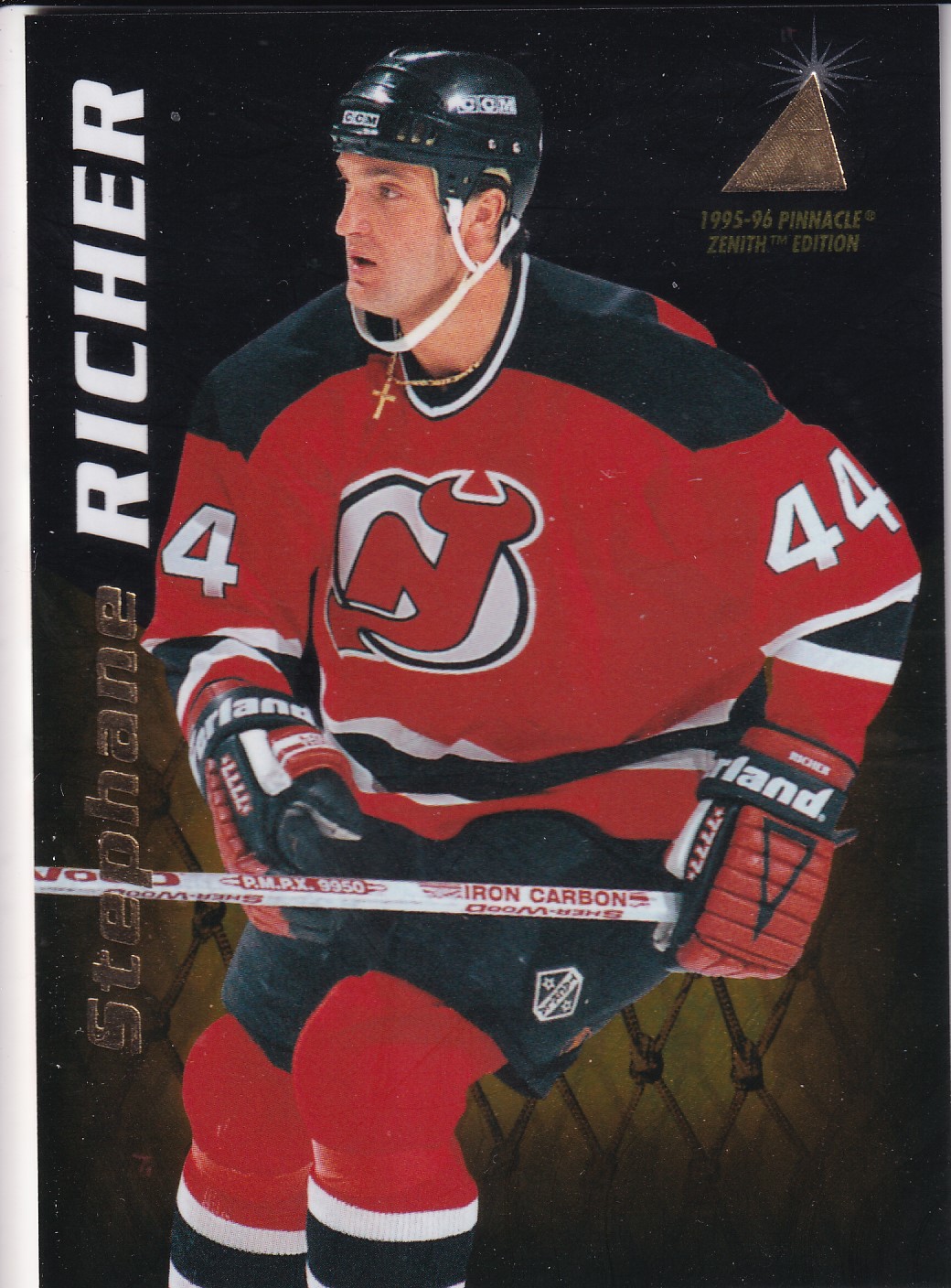 Stephane Richer - 1995/96 Pinnacle Zenith - #39