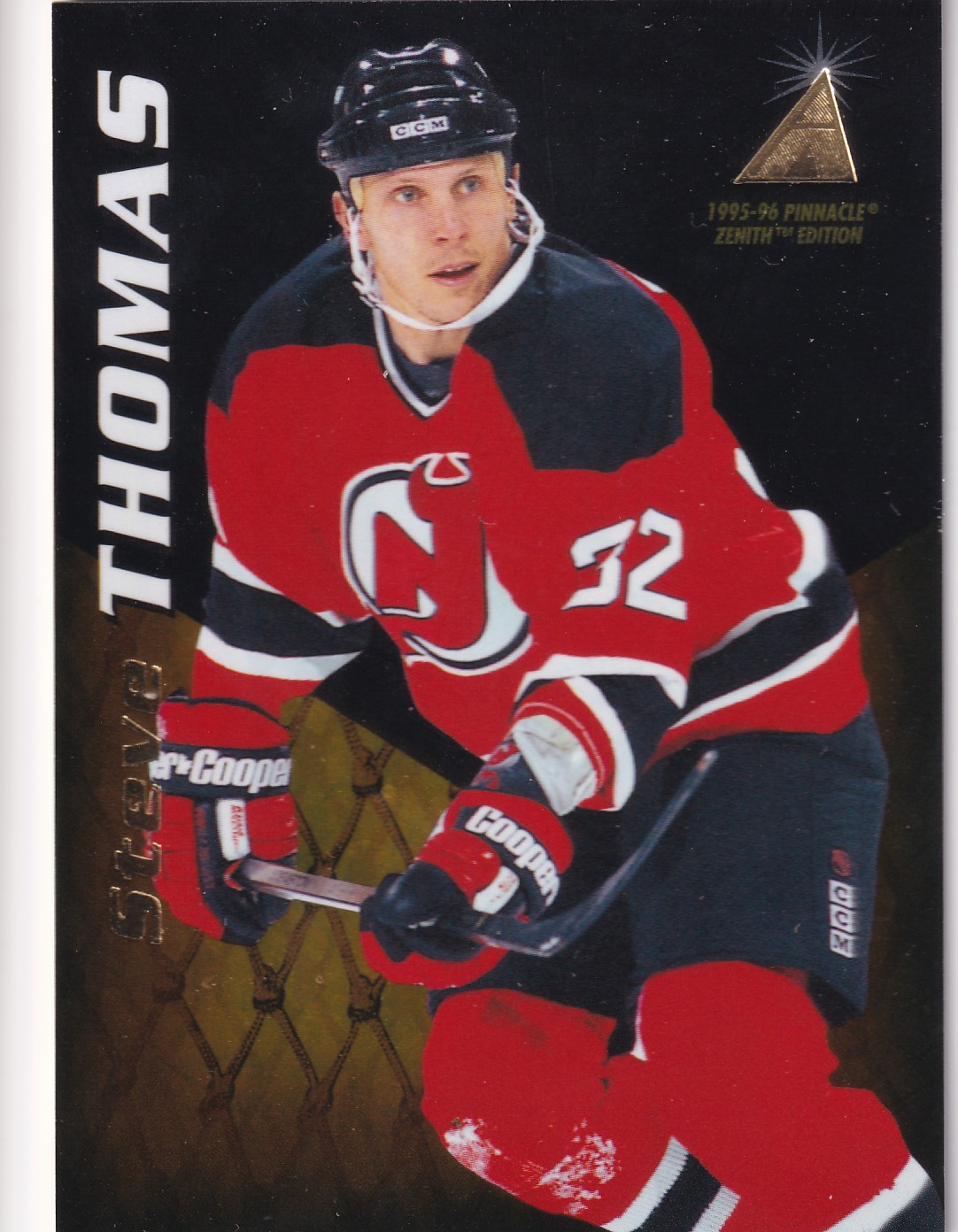 Steve Thomas - 1995/96 Pinnacle Zenith - #114