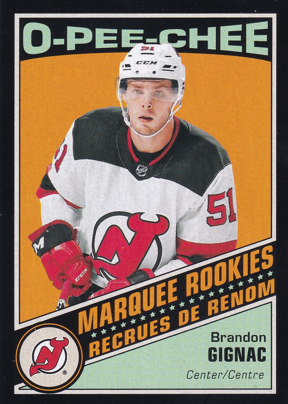 Brandon Gignac - 2019/20 O-Pee-Chee Hockey - Marquee Rookies - #502