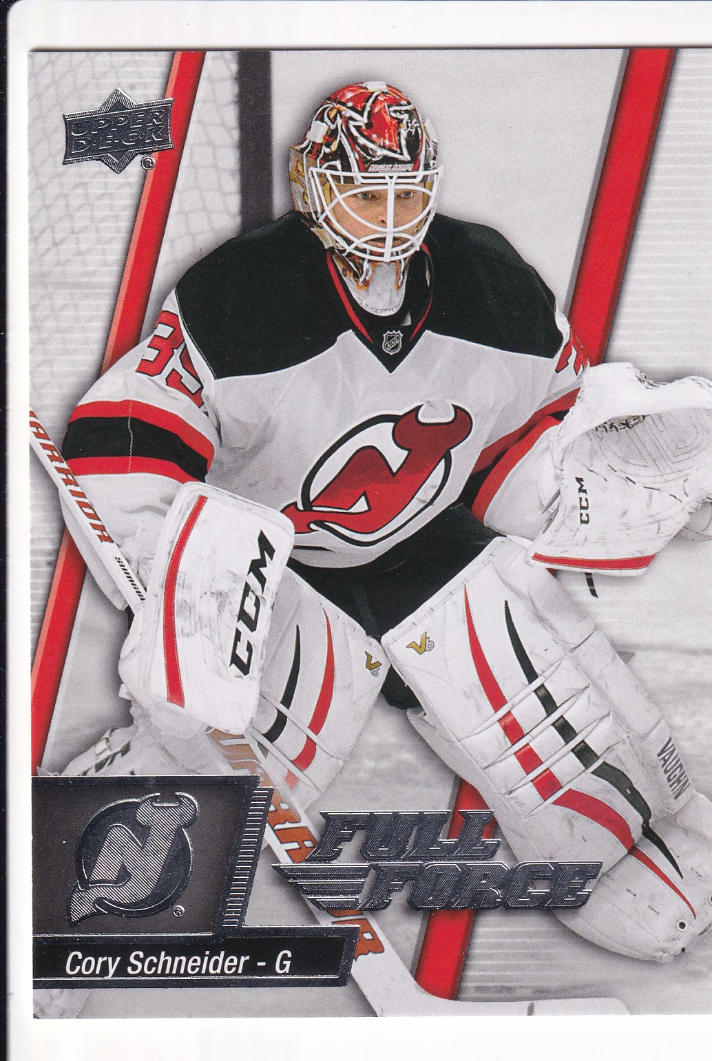 Cory Schneider - 2015/16 UD Full Force Hockey - #39