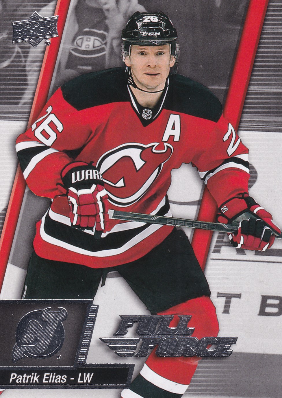 Patrik Eliáš - 2015/16 UD Full Force Hockey - #49
