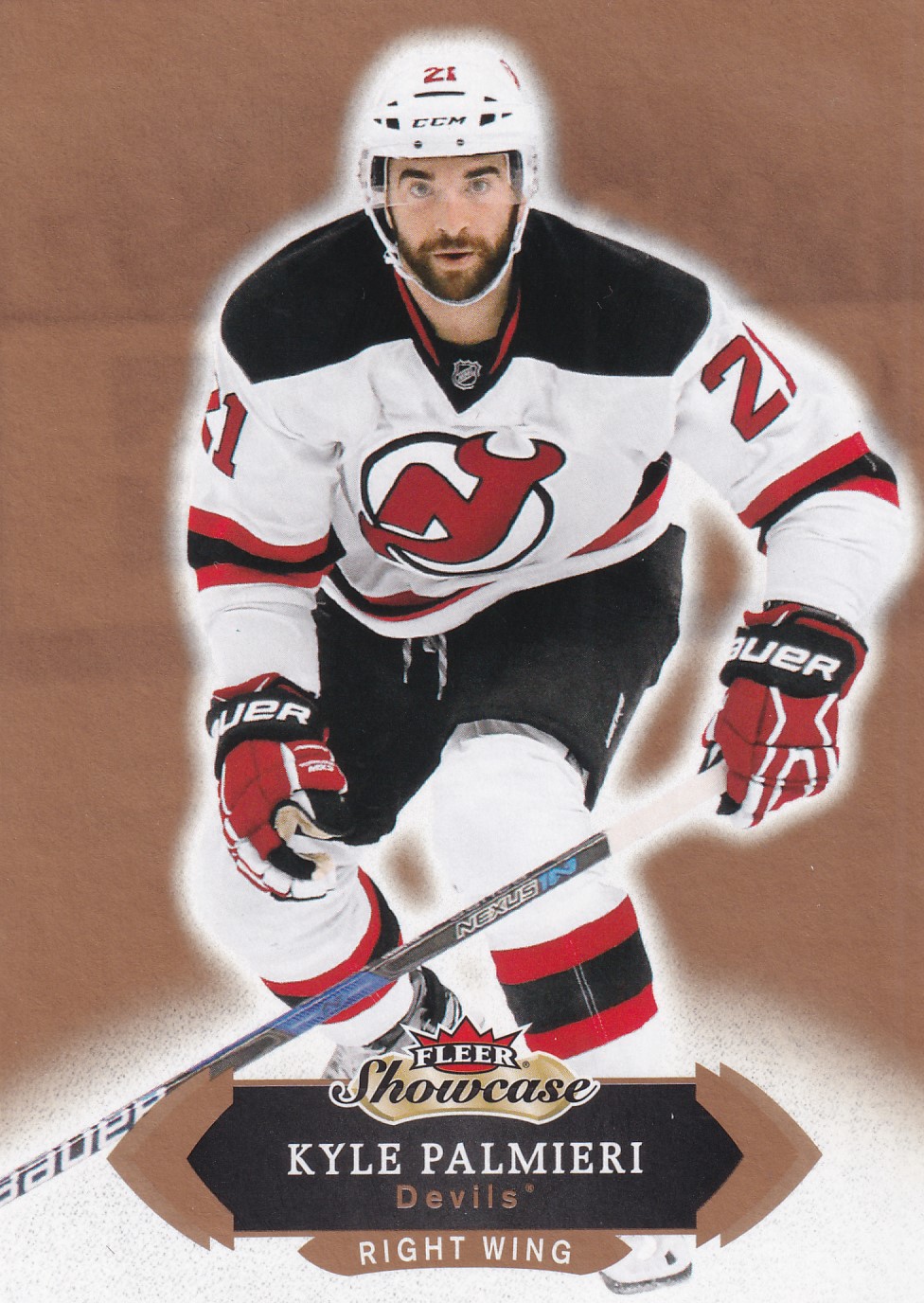 Kyle Palmieri - 2016/17 Fleer Showcase Hockey - #89