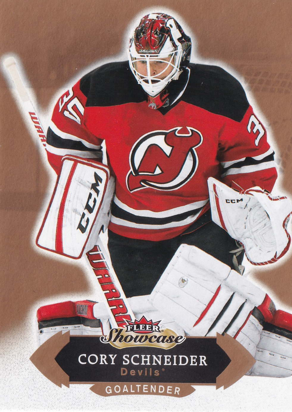 Cory Schneider - 2016/17 Fleer Showcase Hockey - #66