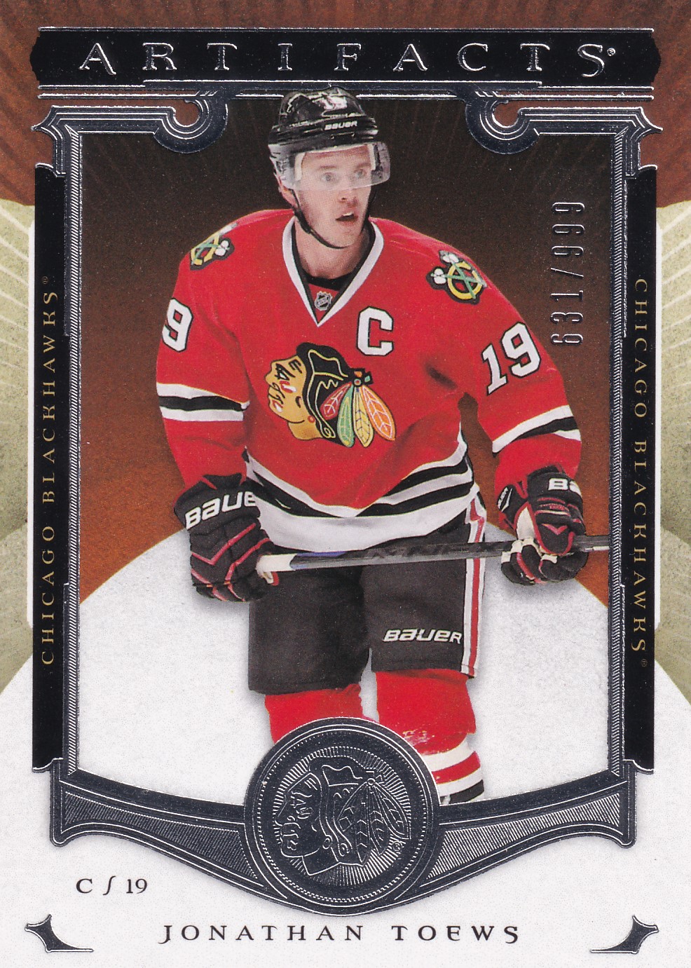 Jonathan Toews - 2015/16 Artifacts Hockey - Stars /999 - #115