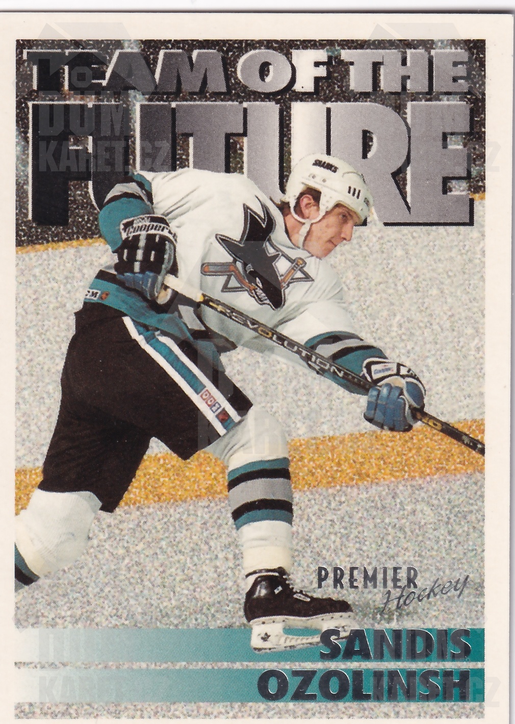 Sandis Ozolinsh - 1994/95 Topps Premier Series I. - Team of the Future - #239