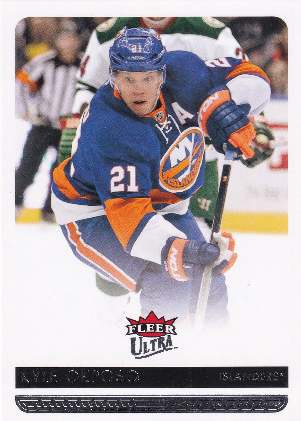 Kyle Okposo - 2014/15 Fleer Ultra Hockey - #114