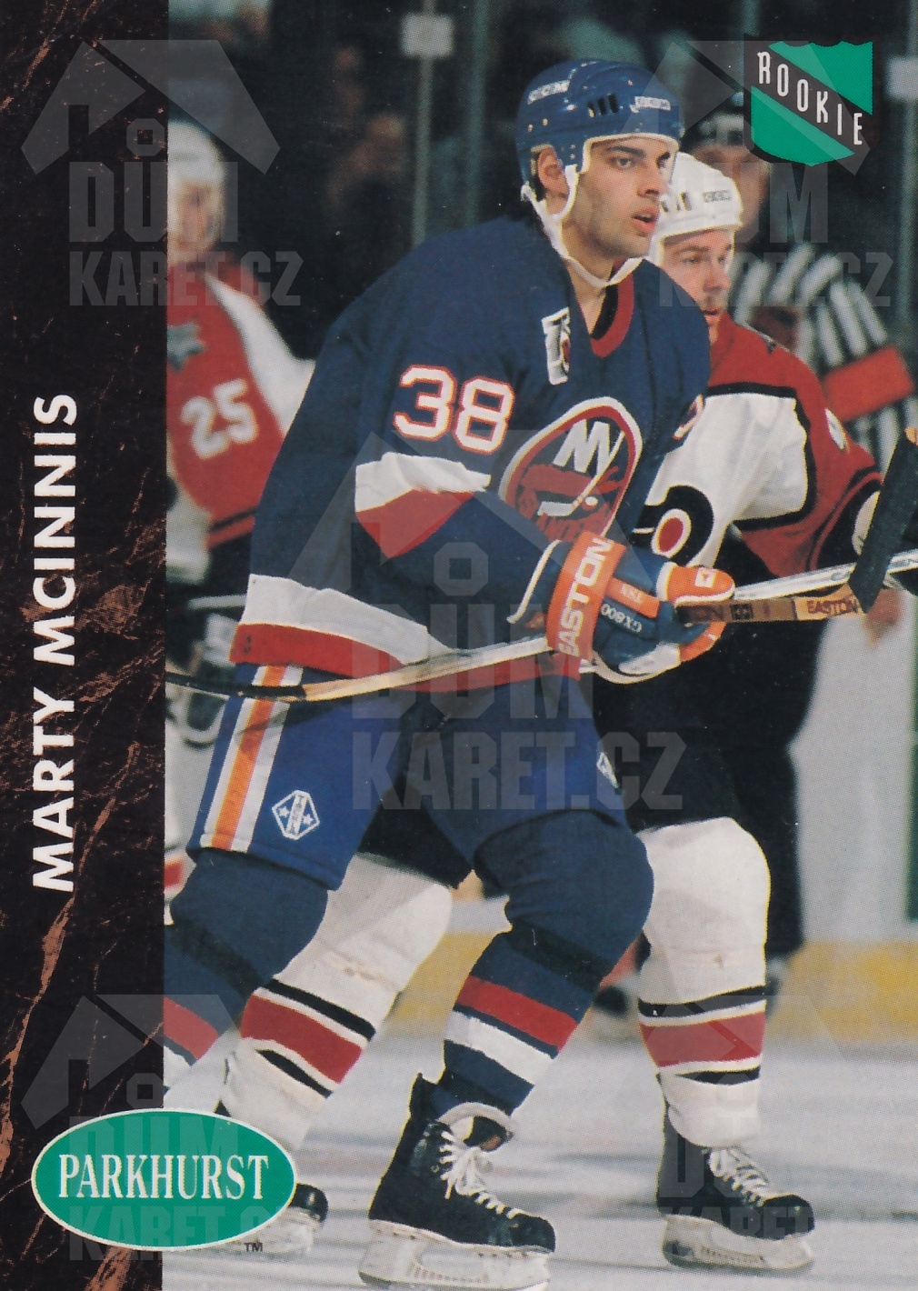 Marty McInnis - 1991/92 Parkhurst Hockey - RC - #327