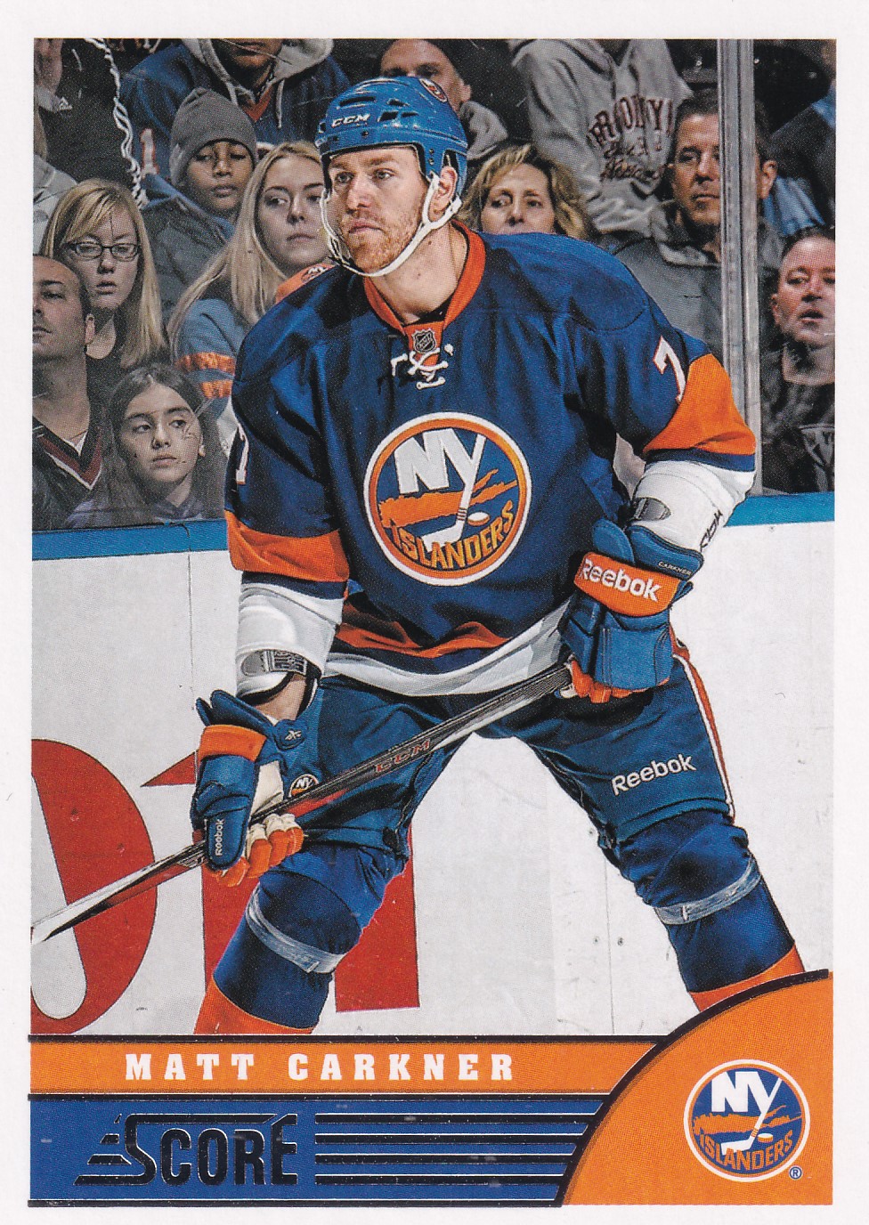 Matt Carkner - 2013/14 Panini Score Hockey - #324