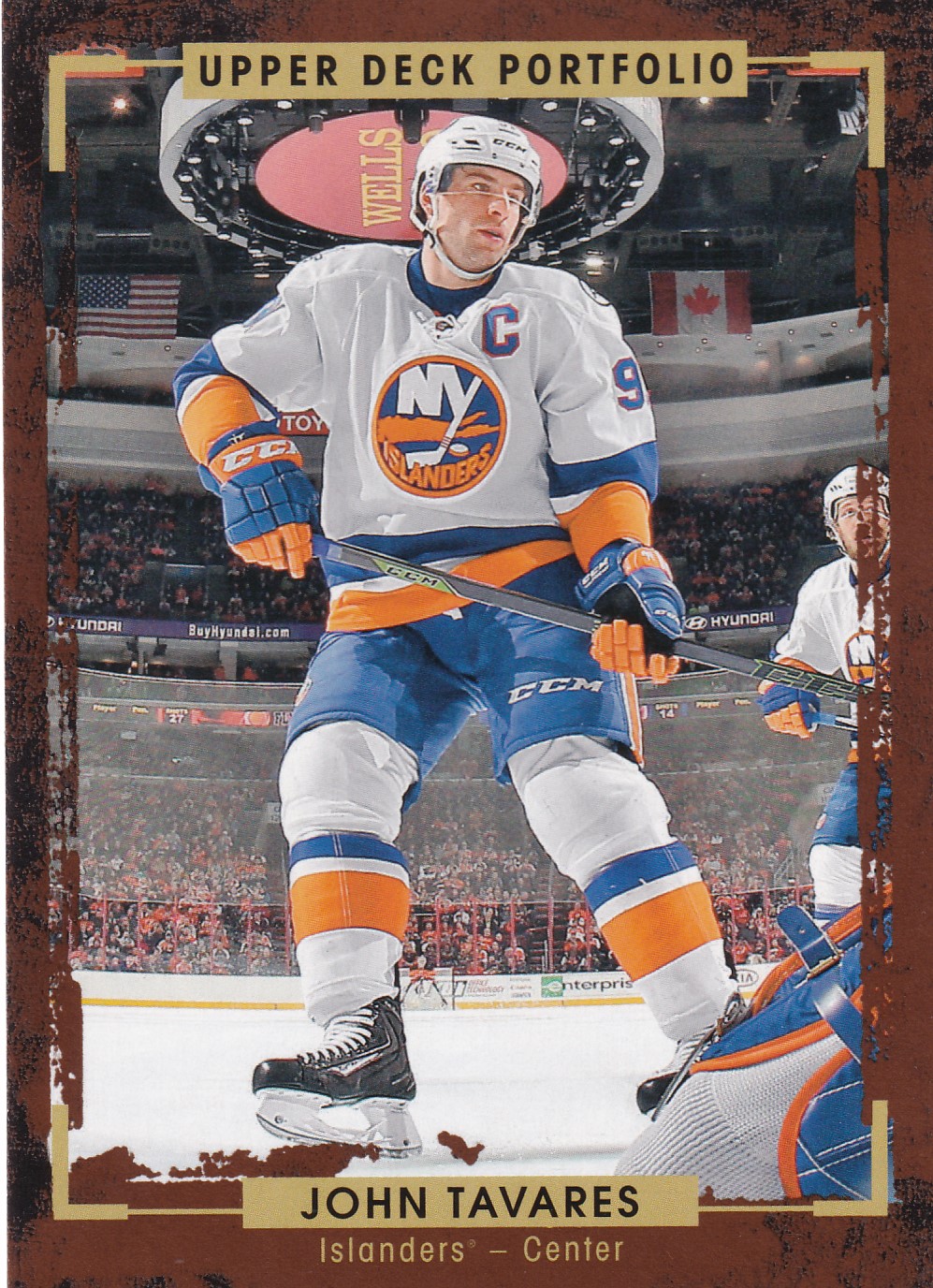 John Tavares - 2015/16 UD Portfolio Hockey - #90