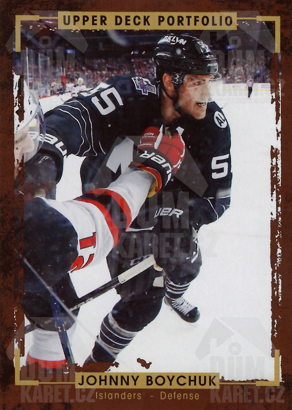 Johnny Boychuk - 2015/16 UD Portfolio Hockey - #112