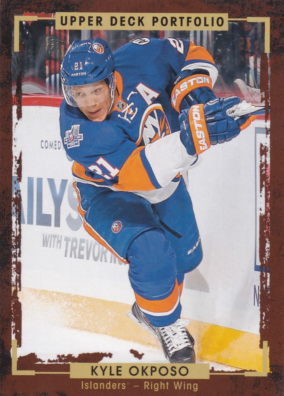 Kyle Okposo - 2015/16 UD Portfolio Hockey - #54