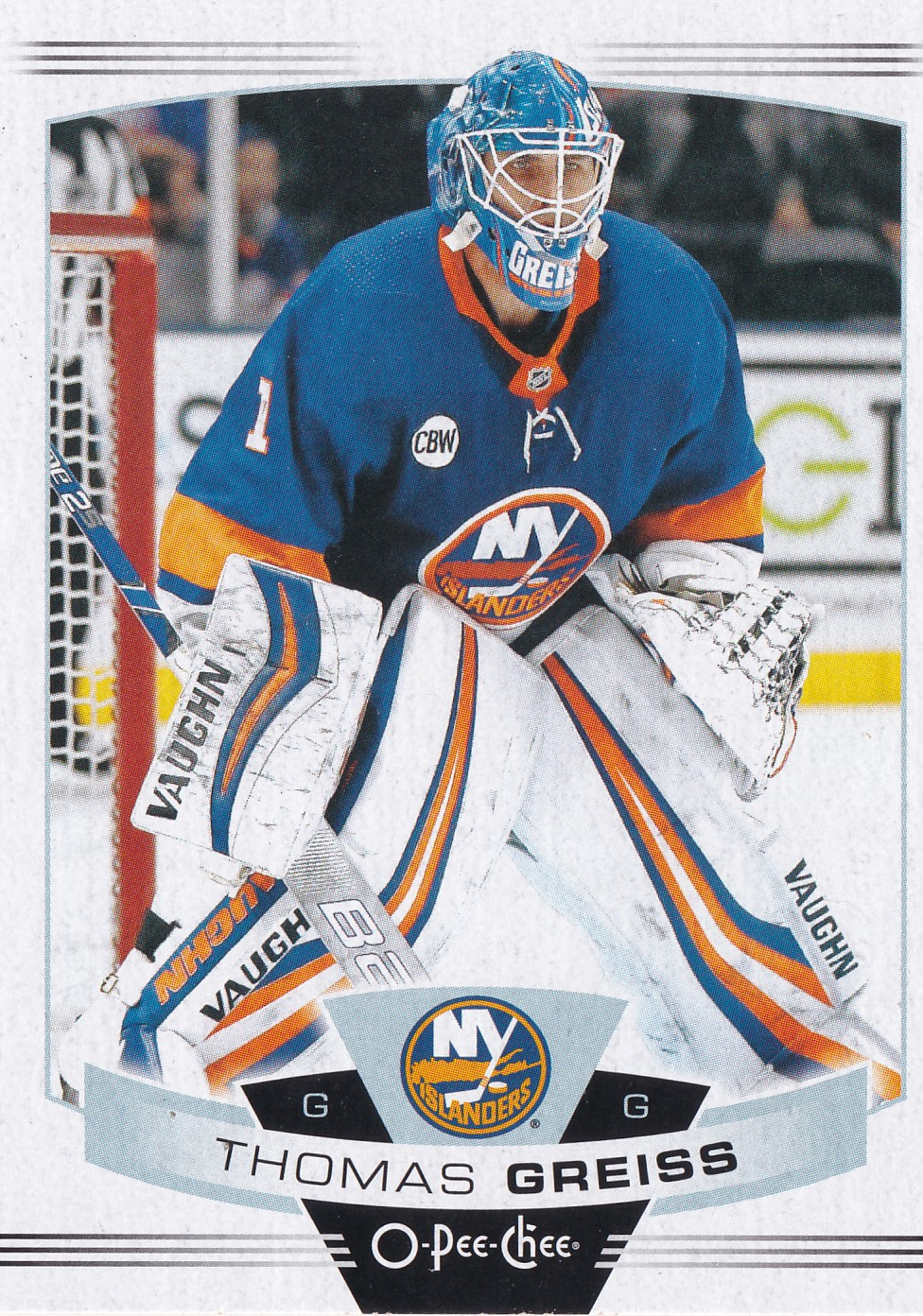 Thomas Greiss - 2019/20 O-Pee-Chee Hockey - #226
