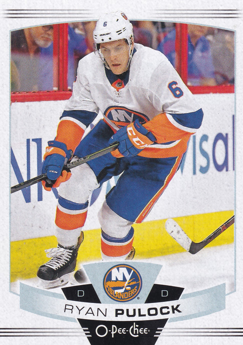 Ryan Pulock - 2019/20 O-Pee-Chee Hockey - #187