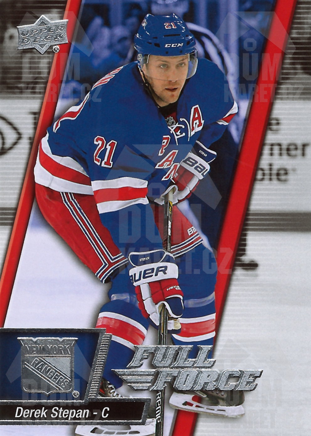 Derek Stepan - 2015/16 UD Full Force Hockey - #33