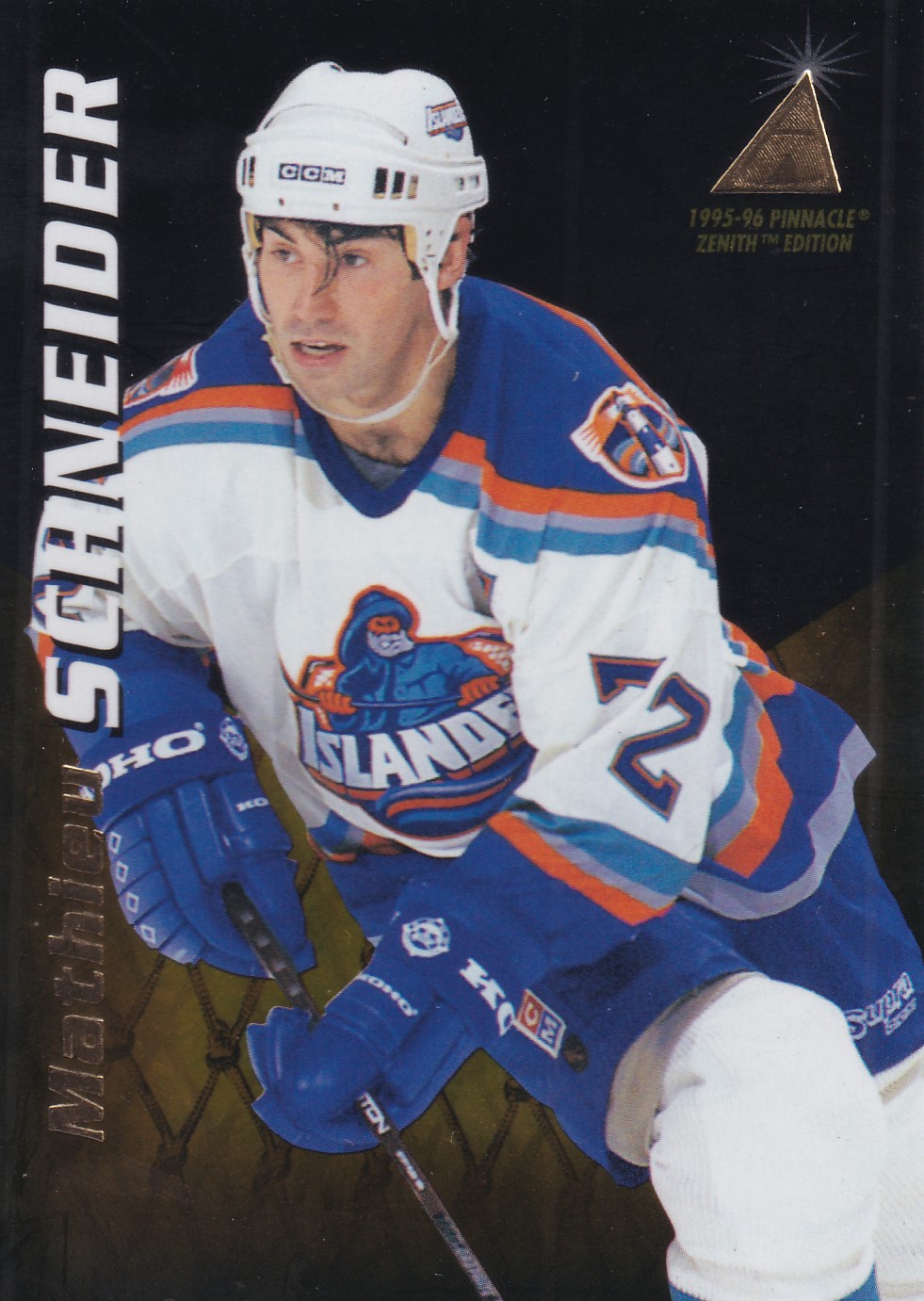 Mathieu Schneider - 1995/96 Pinnacle Zenith - #21