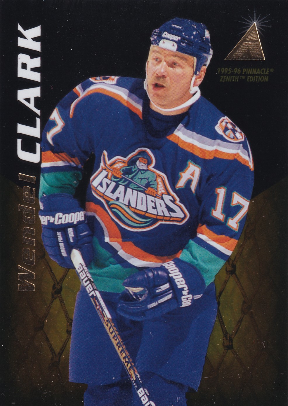 Wendel Clark - 1995/96 Pinnacle Zenith - #94