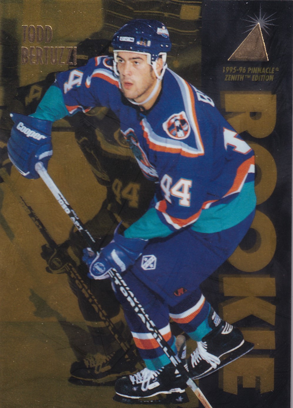 Todd Bertuzzi - 1995/96 Pinnacle Zenith - RC - #140