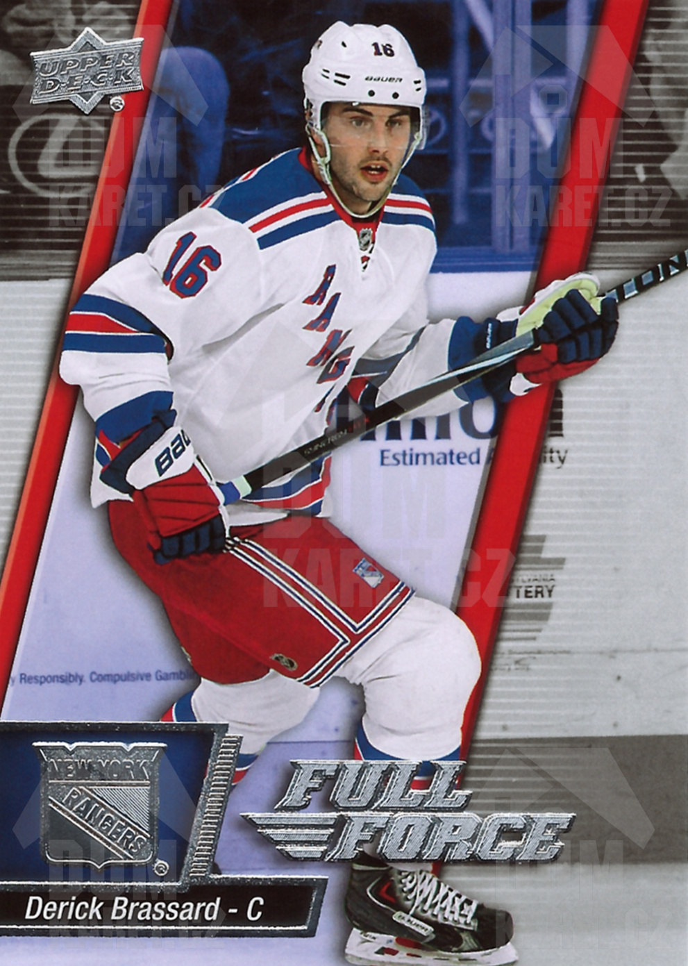 Derick Brassard - 2015/16 UD Full Force Hockey - #72