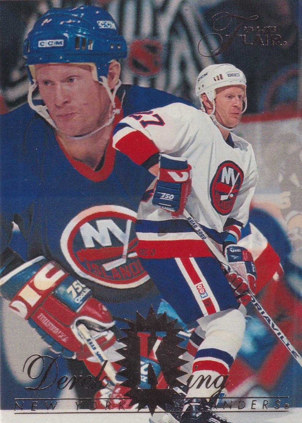 Derek King - 1994/95 Flair Hockey - #103