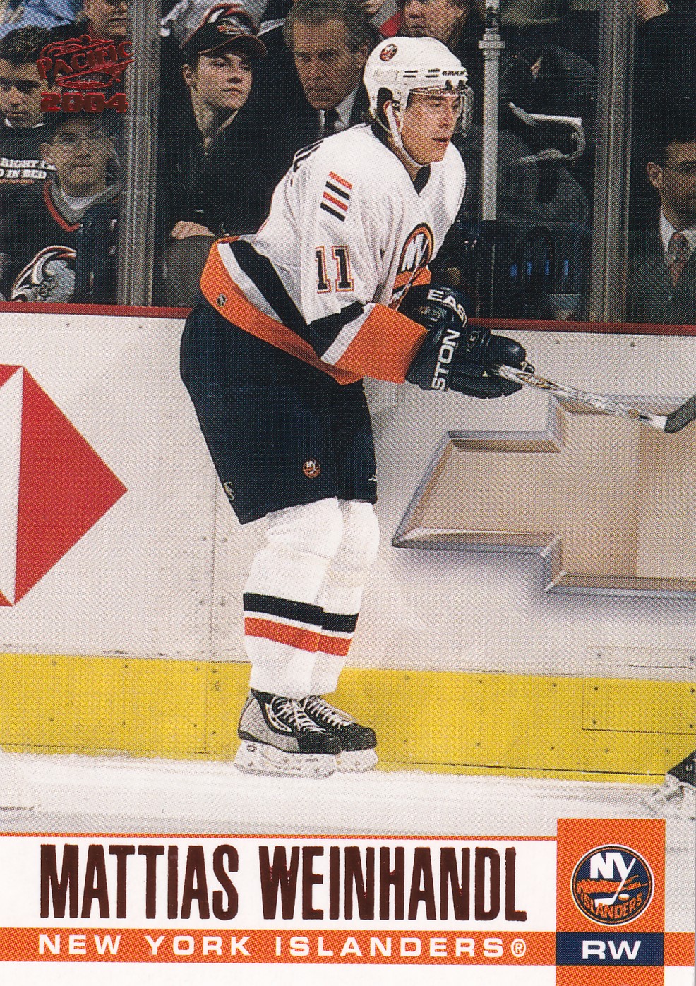 Mattias Weinhandl - 2003/04 Pacific Hockey - Red - #217