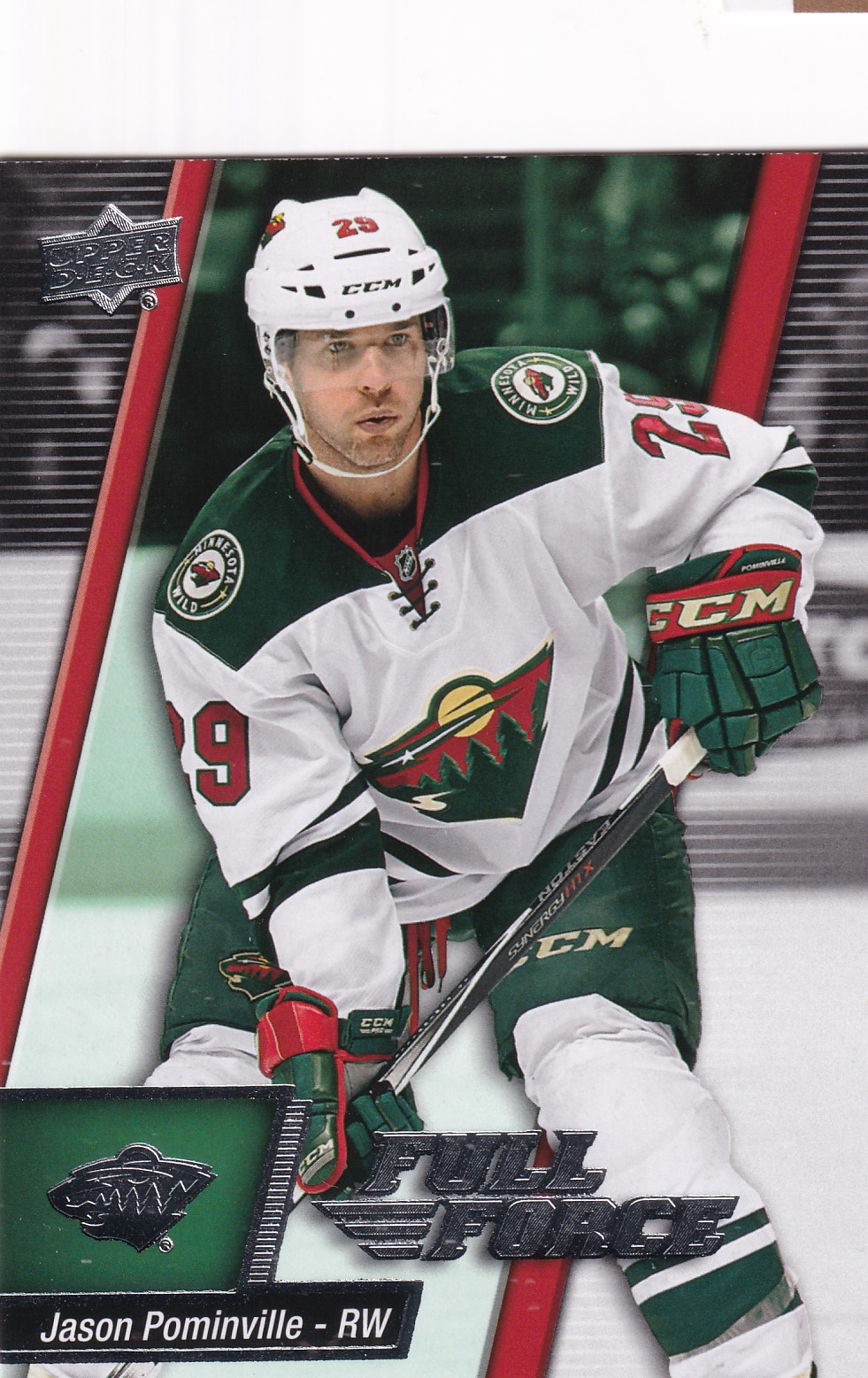 Jason Pominville - 2015/16 UD Full Force Hockey - #12
